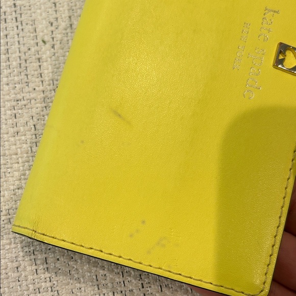 Kate Spade Lemon Yellow Wallet - Picture 5 of 8
